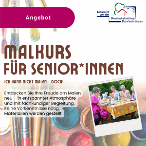 Malkurs für Senior*innen
